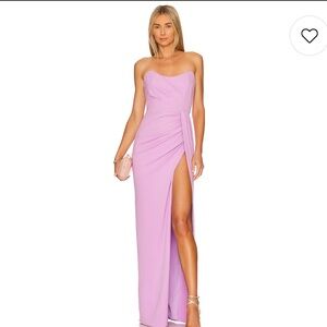 Revolve Katie May Pamela Gown in Lilac - Small